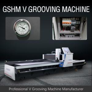 Cheap Metal Curtain Wall CNC V Cutting Machine Signage Sheet Metal Grooving Machine 1532 for sale