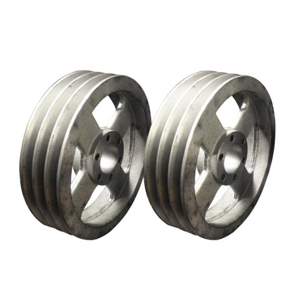 Low Vibration V Belt Pulley Wheels Flat Belt Drive Cast Iron Pulley Wheel For Power Transmission