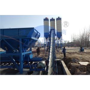 Computer Control Twin Shaft Mixer HZS60 Concrete Batching Plant, Durable