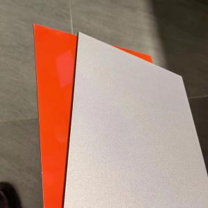 China 4MM PVDF Aluminum Composite Panel For Curtain Wall 0.25mm*0.25mm on sale