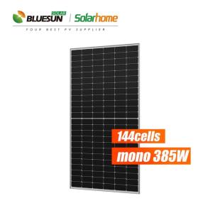 High Power Bluesun Perc Mono Solar Panel Perc Half Cut Solar Panels 24 Volt