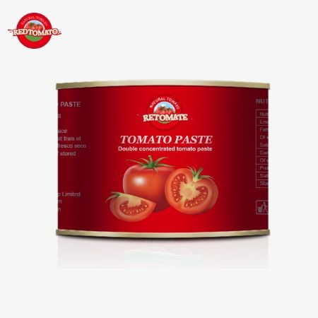 70g Convenient Easy-Open Lid Can Of Premium Tomato Concentrate For User-friendly