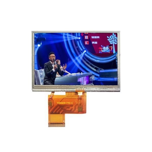 Quality RTP 4.3in Small LCD Touch Screen RGB 250cd/M2 Lcd Display Module wholesale