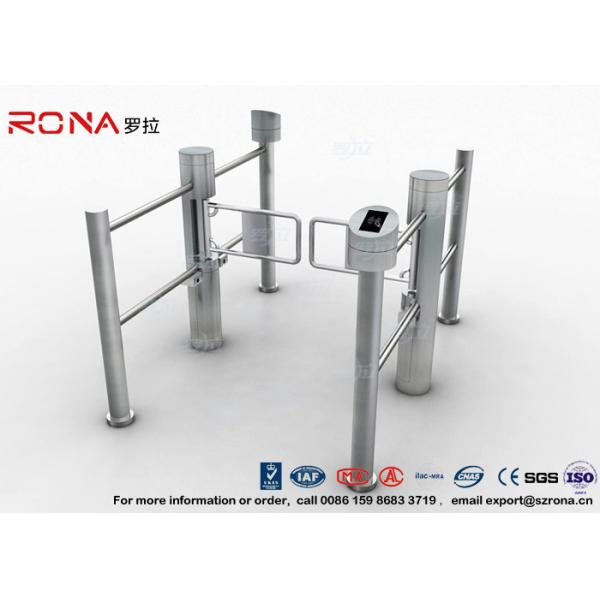 Club Portable Swing Barrier Gate Mechanism Electronic With Direction Indicator