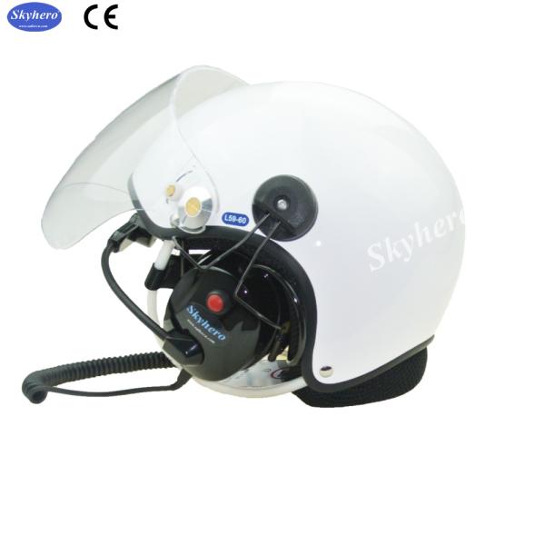 Noise cancel Powered paragliding helmet PPG helmet EN966 Paramotor helmet White Black Blue Red