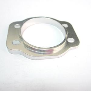 CNC Custom Machining polishing finishing aluminum spacer with machined finish