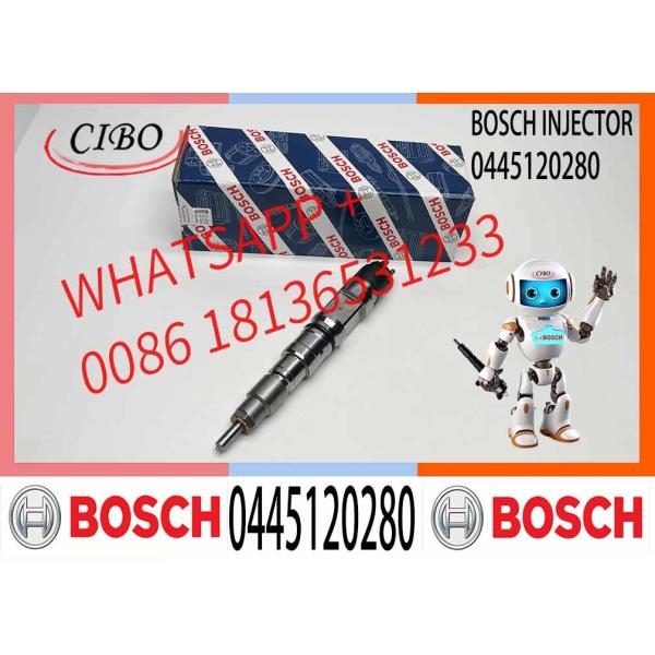 Good Quality Diesel Fuel Common Rail Injector 0445120280 0445 120 280 0 445 120 280 For Cummins Foton