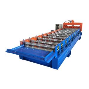 Automatic 840 Glazed Tile Roll Forming Machine 300 H Steel Frame Customized