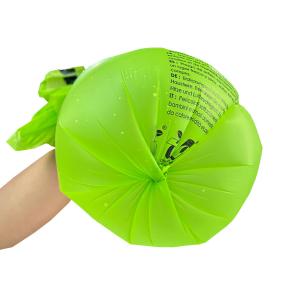 Compostable Flat Top Biodegradable Garbage Bags Harmless