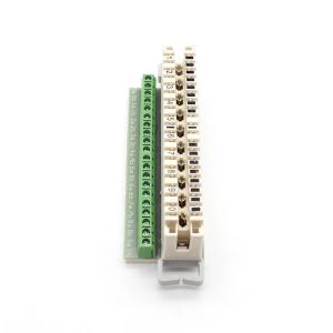 Indoor KRONE LSA Module Idc With Screw Terminal Flexible Green