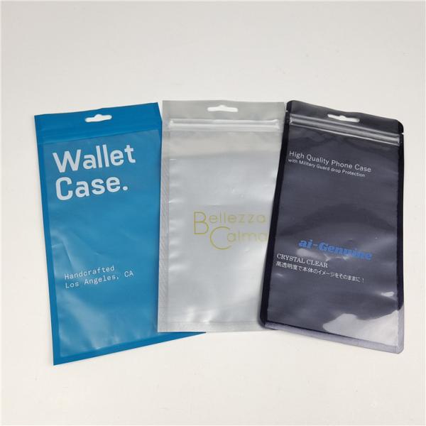 High Quality Custom Private Logo Three Side Seal Bags Easy Tear Line Packaging