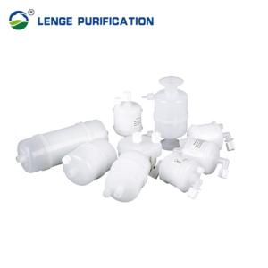 5 Inch Pes Pleated Filter Cartridge Capsule With Threaded Connection