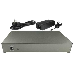 POE-S1108GF(8FE+1GE+1GE SFP)_8 Port 100Mbps IEEE802.3af/at PoE Switch with 120W