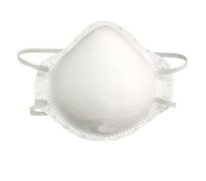 Cheap Smooth Breathing FFP2 Cup Mask With Latex Free Elastic Strap / Soft Nose Liner for sale