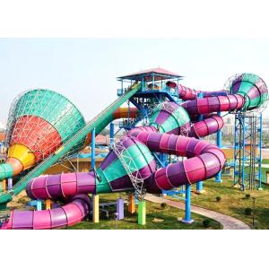 Hotel And Resort Fiberglass High Speed Water Slide