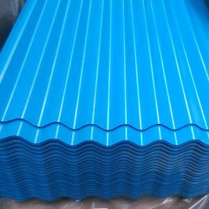 Various Colors Corrugated Steel Sheet 1000mm SMP HDP With Standard Export