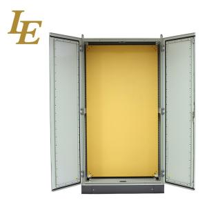 Cold Rolled Steel Network Enclosure Cabinet Floor Standing IP55 600 - 1200mm