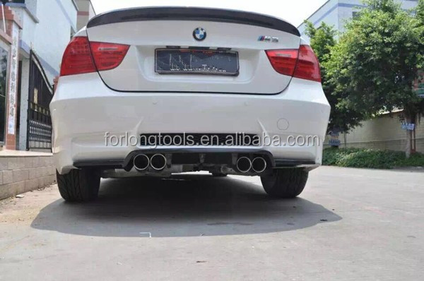 Stainless Steel 304 BMW 320i E90 Exhaust System Tail Part Refitted to M3 with Valve Control and Exhaust Pipe