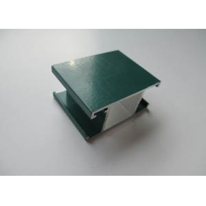 China Green Anodized Aluminium Window Profiles High Weather Resistant 0.2-10 mm Thickness on sale