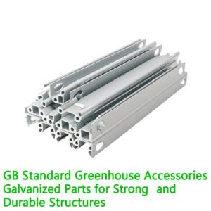 GB Standard Greenhouse Accessories Galvanized Parts for Strong and Durable Structures