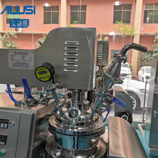 10L Lab Type Cream Homogenizer Machine Stainless Steel Cosemtic Homogenizer Mixer