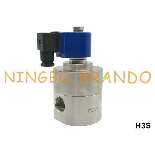 Quality 360 bar High Pressure Solenoid Valve 1/4'' 3/8'' 1/2'' 3/4'' 1'' 12V 24V 110V 220V wholesale