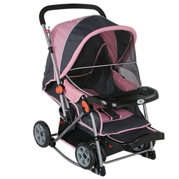 Quality Small Baby Buggy Strollers Lightweight Strollers with Canopy Safety Belt wholesale