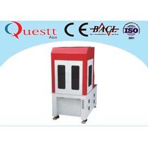 Cheap Air Cooling UV Laser Marking Machine 8W With Rotate Table Optional ISO Approved for sale