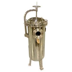 Cheap Food Shop Essential Sturdy Stainless Steel 304 Casing for 4-Bag Filtration Unit 62KG for sale