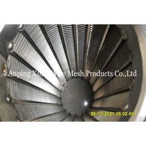 3" V Wire Wrap Johnson Water Well Screen Pipe With Smooth Filtration Surface