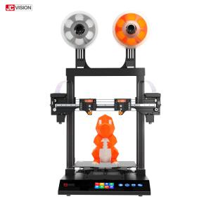 JCVISION PLA Desktop Dual Extruder 3D Printer 400W Two Nozzles