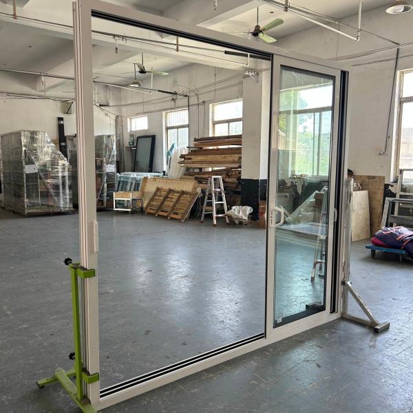 Security System Function Alumimum Sliding Glass Door With Custom Design And