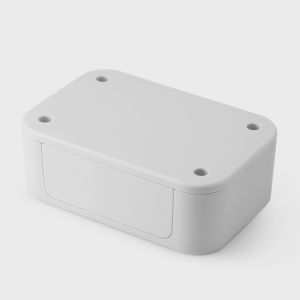 100*67*35mm Black and White IoT Small Plastic Case For WIFI Router Enclosure