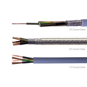 Copper Conductor PVC Sheathed Cable , XLPE Control Cables With CE / KEMA