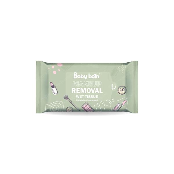 Quality Individual Package Facial Wet Makeup Remover Wipes Private Label OEM wholesale