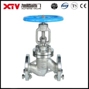 Manual Actuator Through Way Globe Valve in Stainless Steel for Industrial