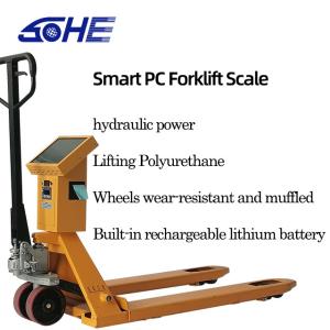 Smart PC Printing Narrow Fork Forklift Scale with Window System LED LCD Display