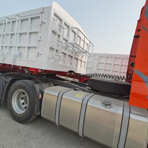 Tread 182480mm 3 Axle 50tons-80tons Cargo Transport Box Semi Trailer Sale