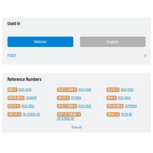Tested and Guaranteed Piston Ring Kit 800055210000 KOLBENSCHMIDT 04250258