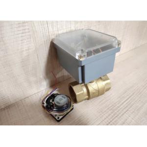 China Intelligent Motorized PN16 Threaded Ball Valve Hydronic Control Radiant Heating on sale