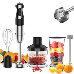 Anti Splash Immersion Hand Blender Turbo Switch Detachable Shaft