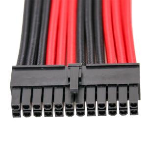 PSU Extension Cable 24 ATX 4+4 EPS 6+2 PCI-E 6 PCI-E 18AWG Softest PET Braided