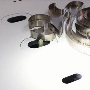 3D Steel Letters Edge Polishing Metal Sign Grinding Machines