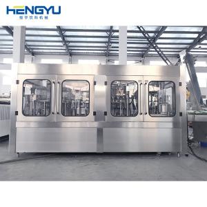 CSD Automatic Glass Bottle Easy to Open Ring Pull Cap Soft Carbonated Drinks