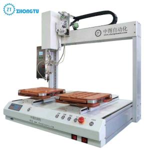 Single Head Double Platform Soldering Automatic Machine 5 Axis For PCB