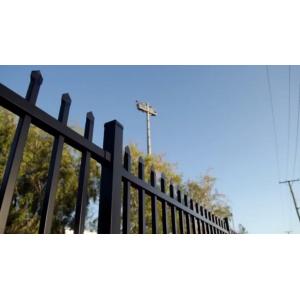 Professional direct supplier best quality galvanized steel picket fence (ISO &