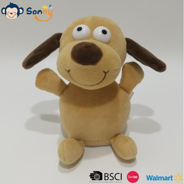 Quality EMC ROHS Certificates Talking Shaking Body Plush Dog Customized wholesale