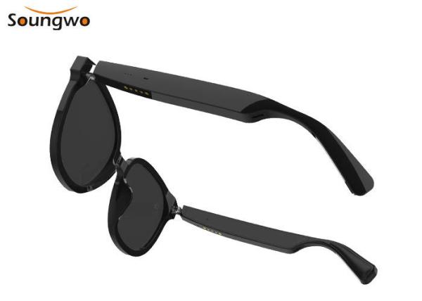 HFP Smart glasses Bluetooth 5.0 audio visual integration replaceable frame for