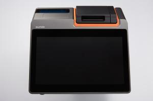 WIFI Bluetooth NFC POS Terminal With Printer Android 7.1 System Compact Design