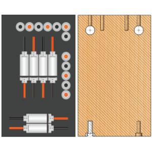 Six Sided CNC Boring Machine, Eight Tools Auto Changing System, 9kw ATC spindle